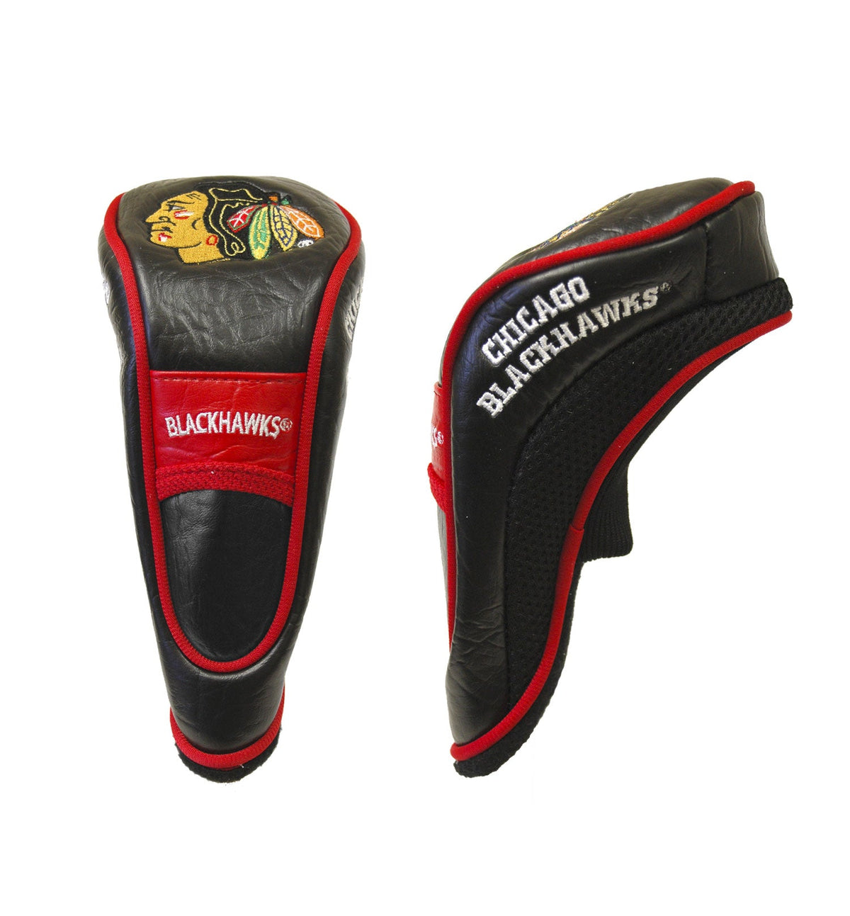 Team Golf Chicago Blackhawks DR/FW Headcovers - Hybrid HC - Embroidered