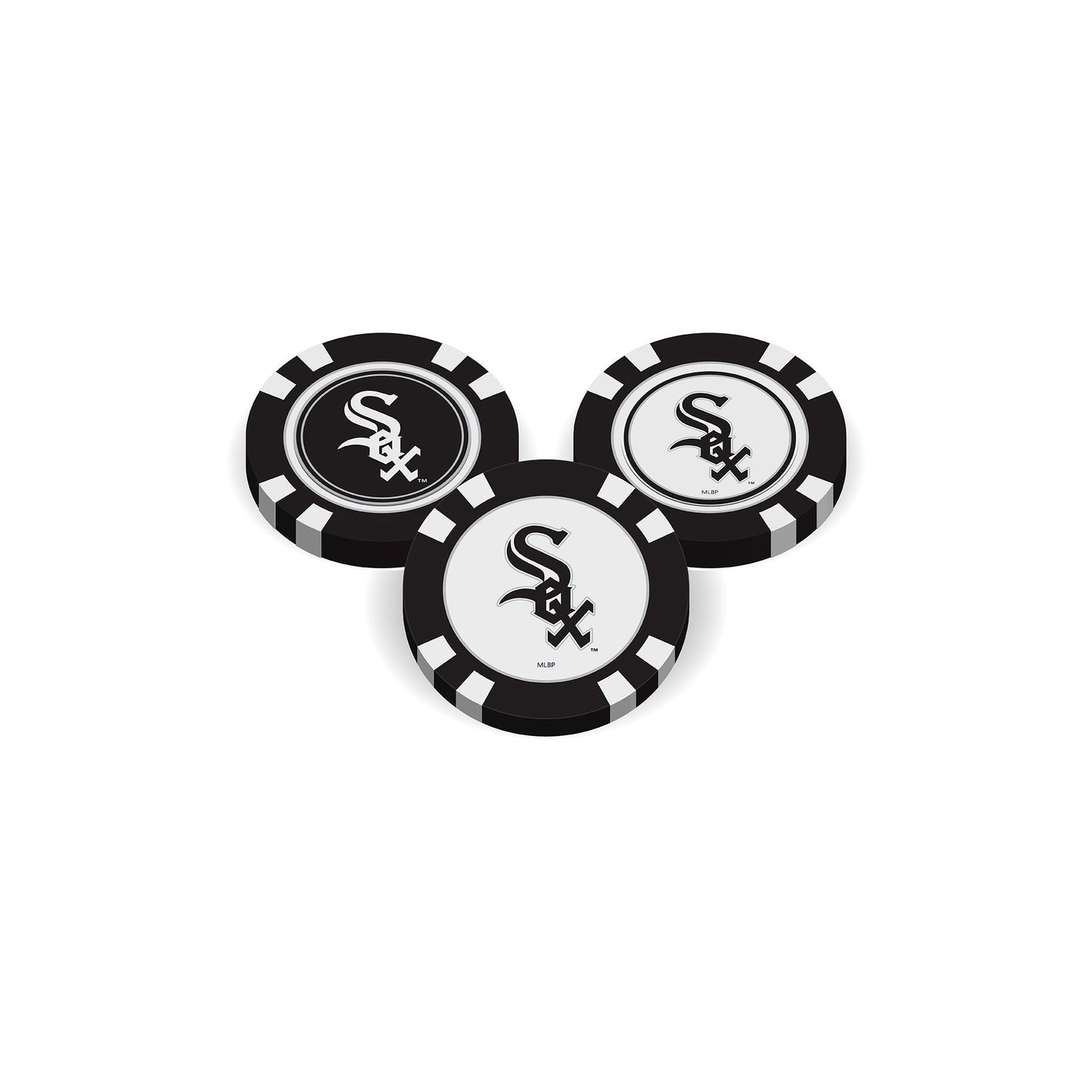 Team Golf Chicago White Sox Ball Markers - Golf Chip Marker -