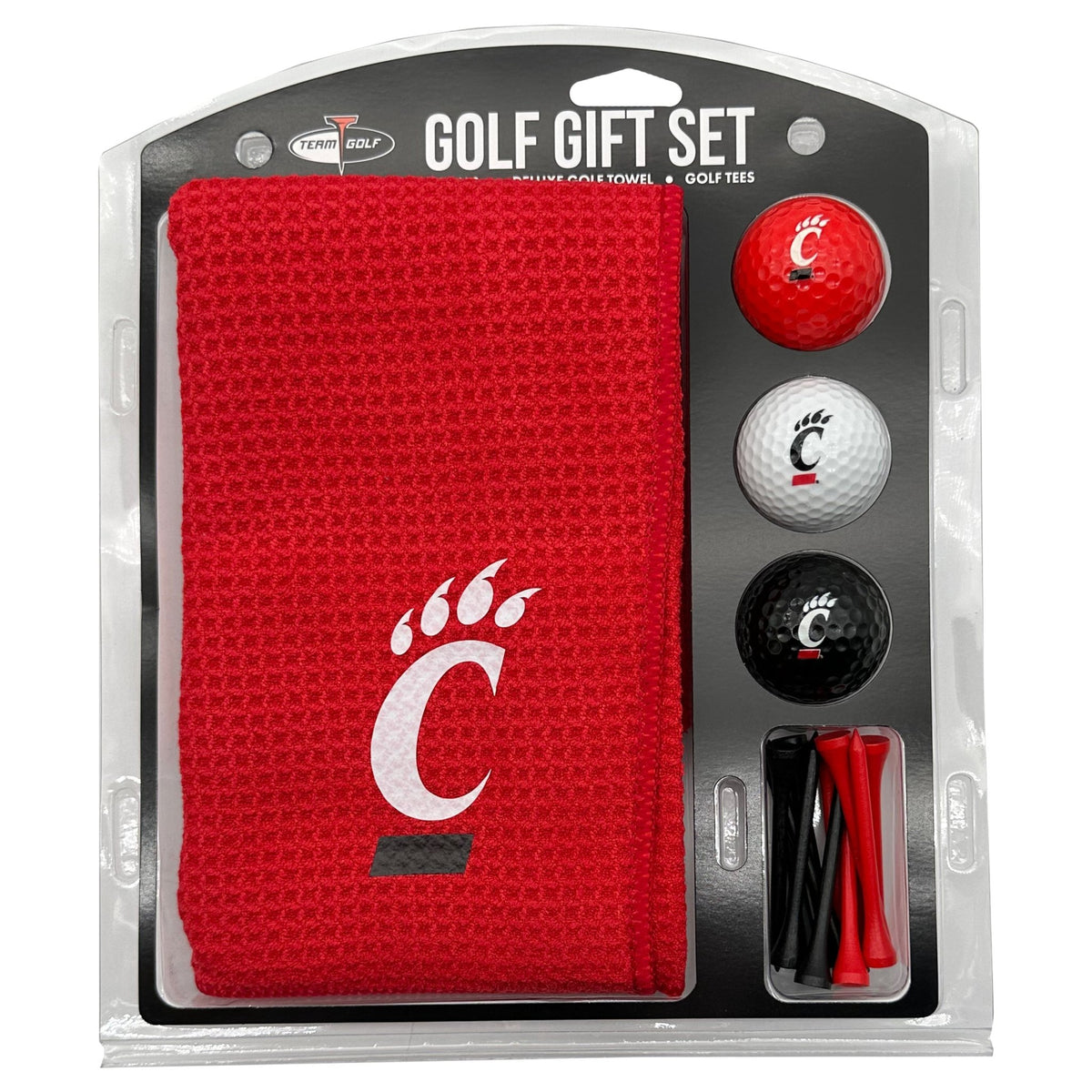 Team Golf Cincinnati Golf Gift Sets - Microfiber Towel Gift Set - Color -