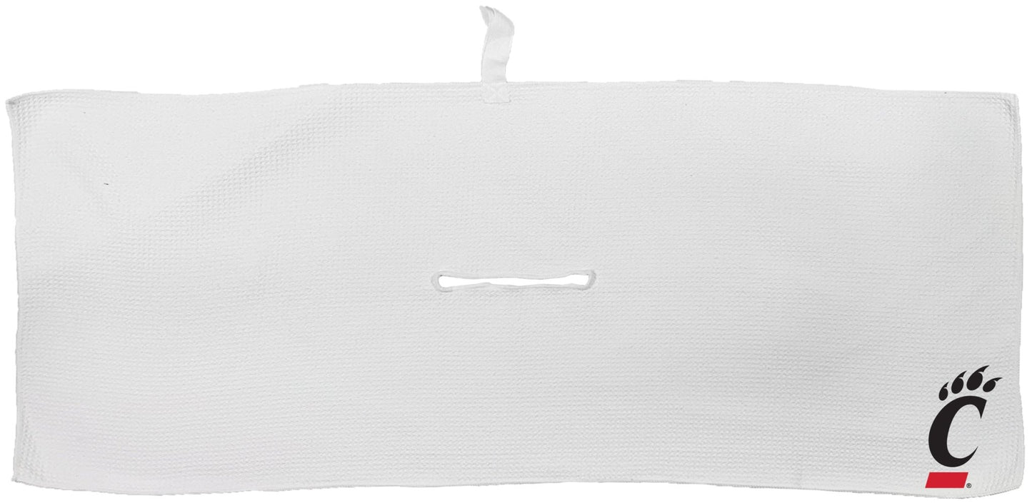 Team Golf Cincinnati Golf Towels - Microfiber 16X40 White -