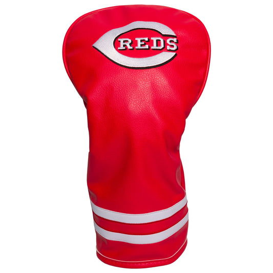Team Golf Cincinnati Reds DR/FW Headcovers - Vintage Driver HC - Embroidered