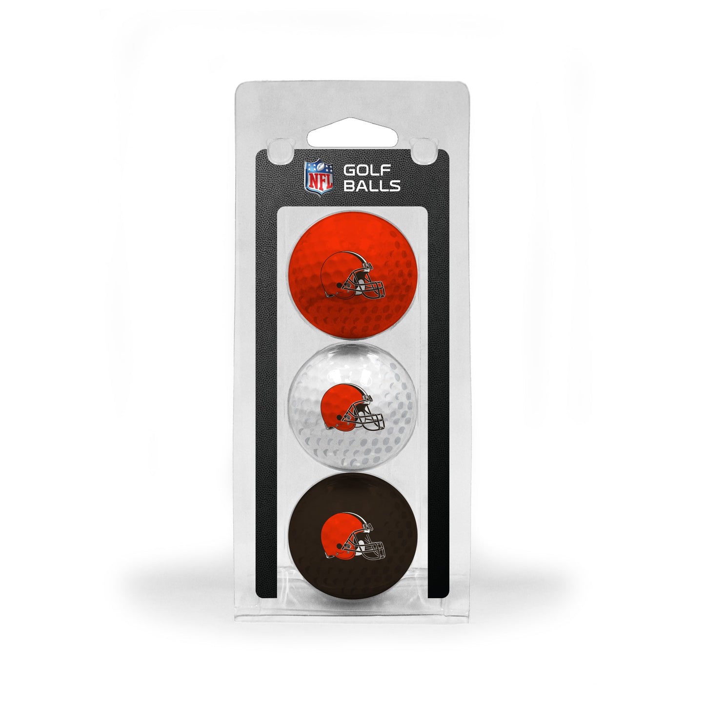Team Golf CLE Browns Golf Balls - 3 Pack - Team