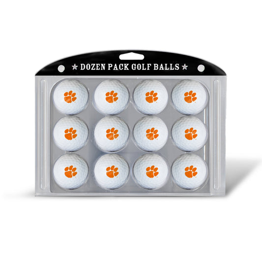 Team Golf Clemson Golf Balls - 12 Pack - White