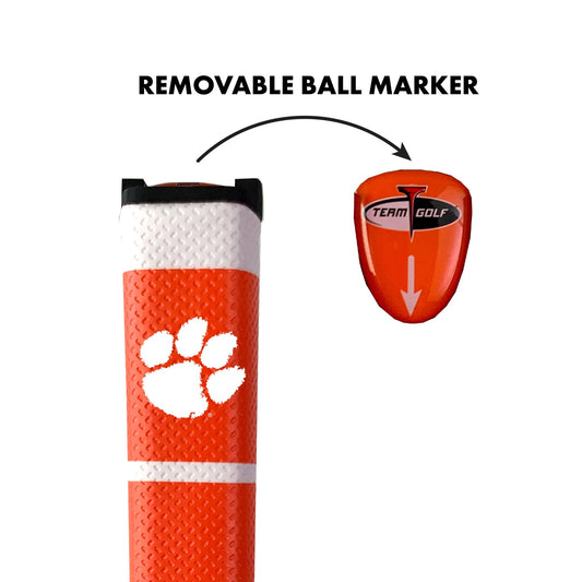 Team Golf Clemson Putter Grips - Orange -