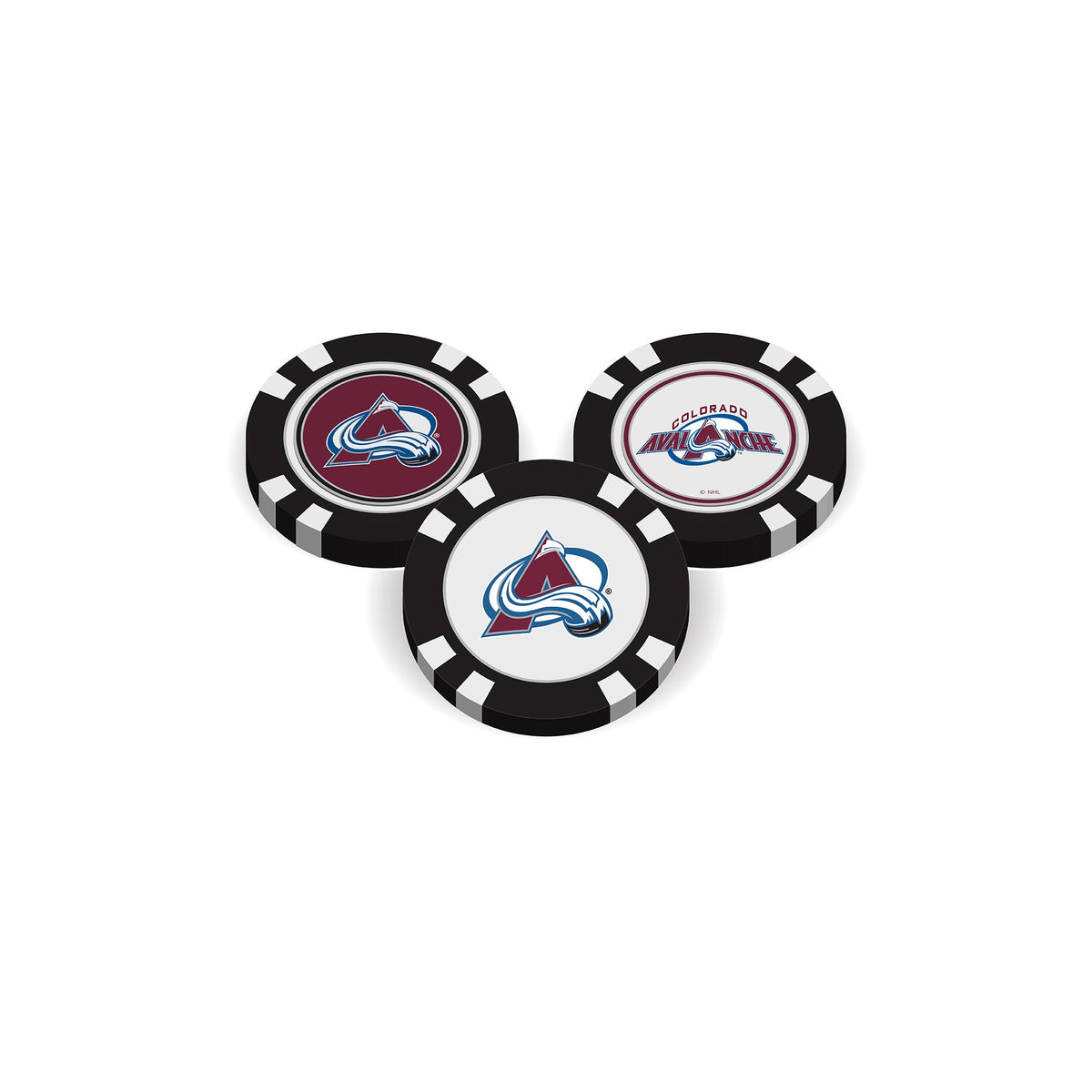 Team Golf COLO Avalanche Ball Markers - Golf Chip Marker -