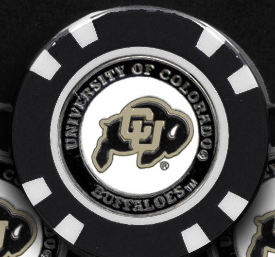 Team Golf Colorado Ball Markers - Golf Chip Marker -