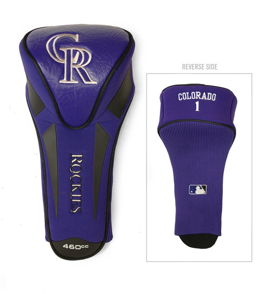 Team Golf Colorado Rockies DR/FW Headcovers - Apex Driver HC - Embroidered