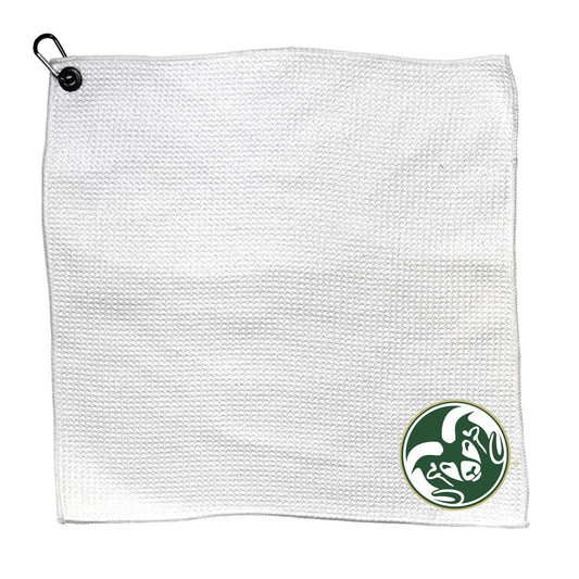 Team Golf Colorado St Golf Towels - Microfiber 15X15 White -