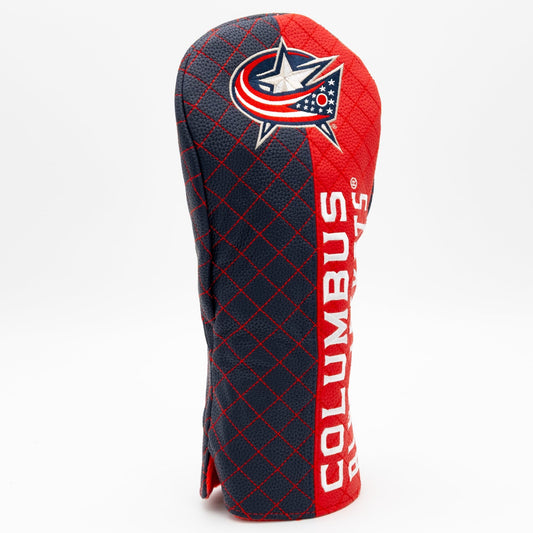 Team Golf Columbus Blue Jackets DR/FW Quilted Headcovers - Team Golf USA