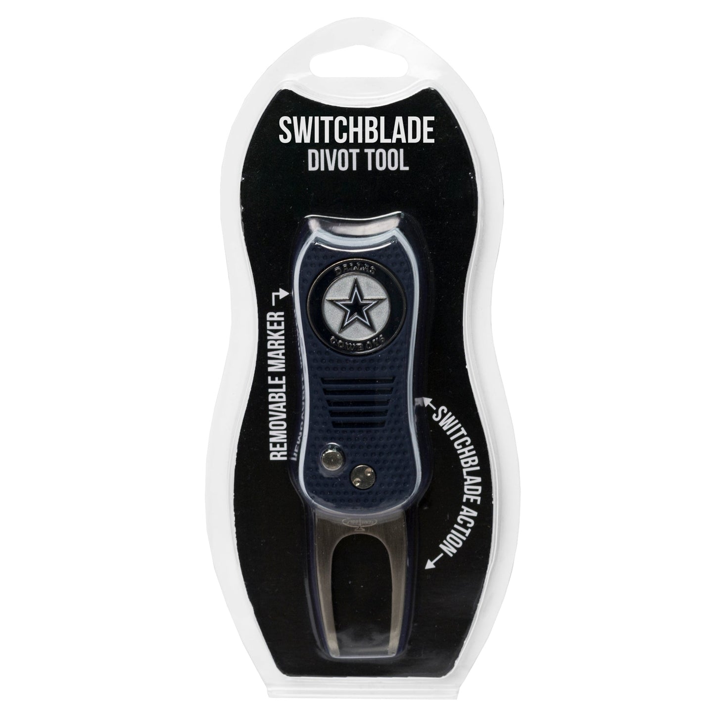 Team Golf DAL Cowboys Divot Tools - Switchblade Divot Tool -