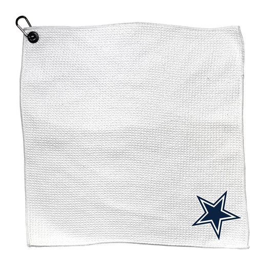 Team Golf DAL Cowboys Golf Towels - Microfiber 15X15 White -
