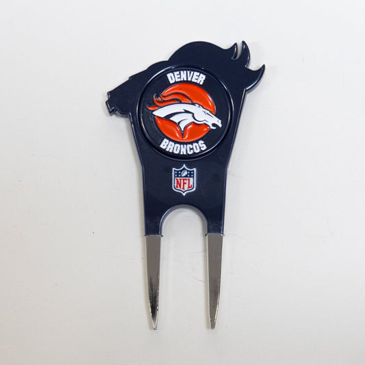 Team Golf DEN Broncos Divot Tools - Custom Shaped -