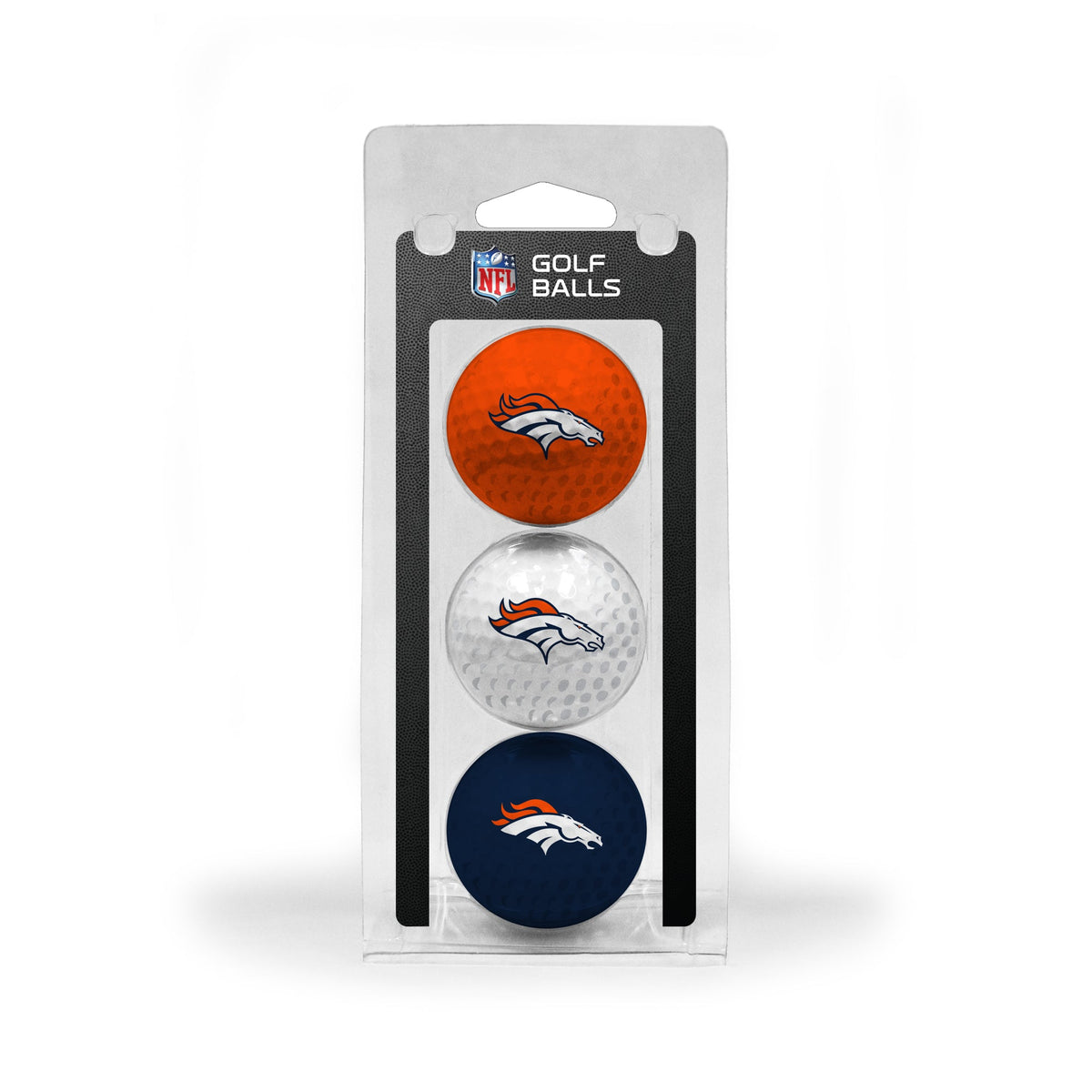 Team Golf DEN Broncos Golf Balls - 3 Pack - Team