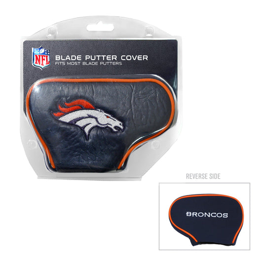 Team Golf Denver Broncos Blade Putter Cover - -