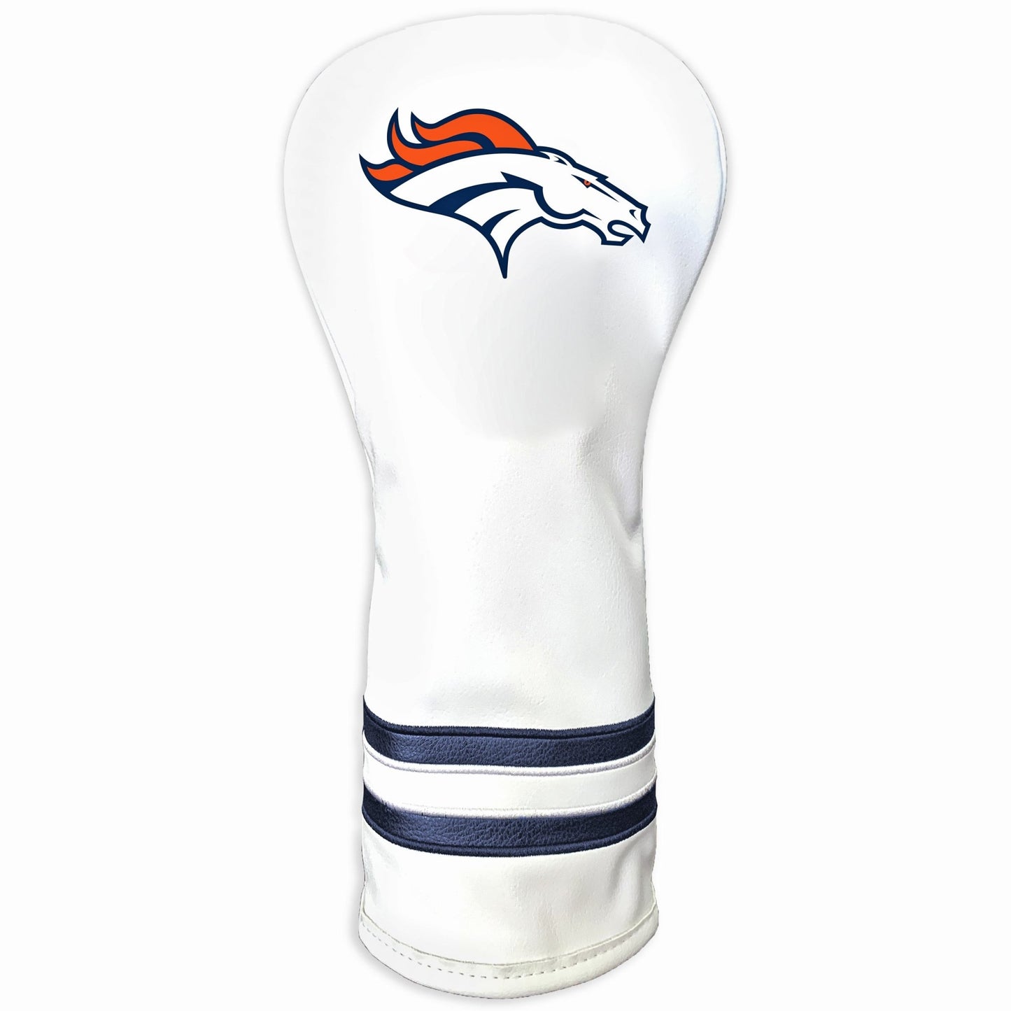 Team Golf Denver Broncos DR/FW Headcovers - Fairway HC - Printed White
