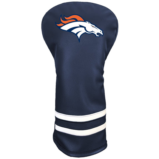 Team Golf Denver Broncos DR/FW Headcovers - Vintage Driver HC - Printed Color