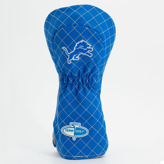 Team Golf Detroit Lions DR/FW Quilted Headcovers - Team Golf USA