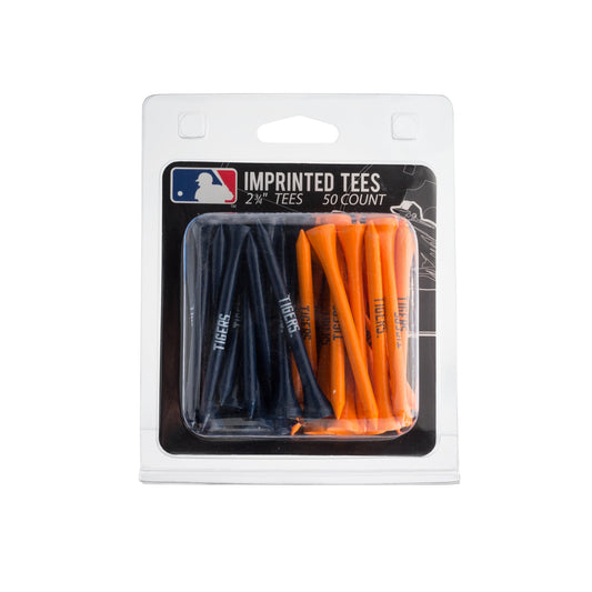 Team Golf Detroit Tigers Golf Tees - 50 Tee Pack -