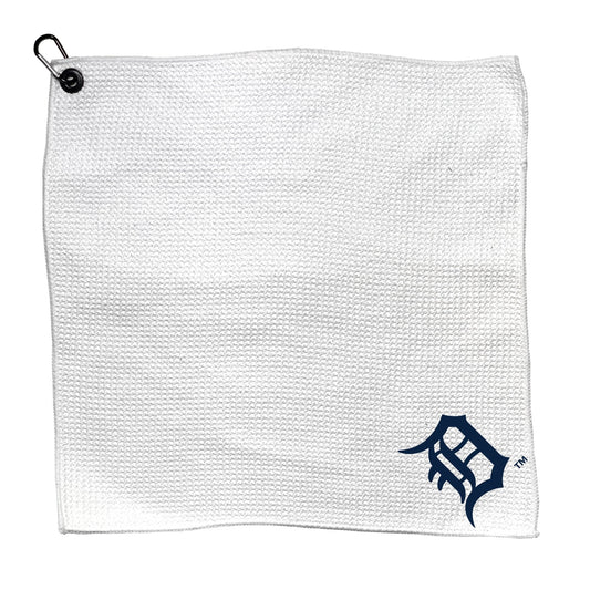 Team Golf Detroit Tigers Golf Towels - Microfiber 15X15 White -