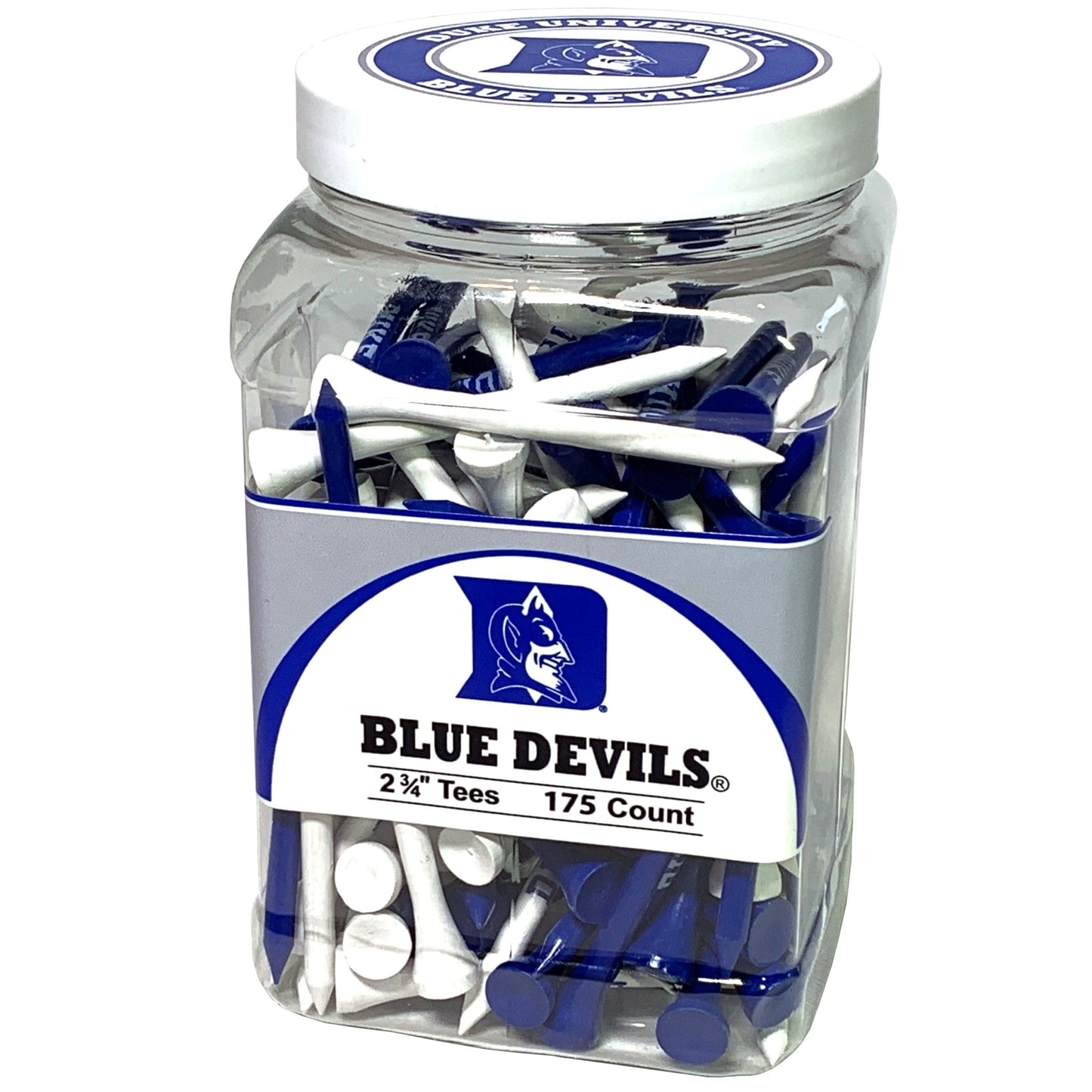 Team Golf Duke Golf Tees - 175 Tee Jar -
