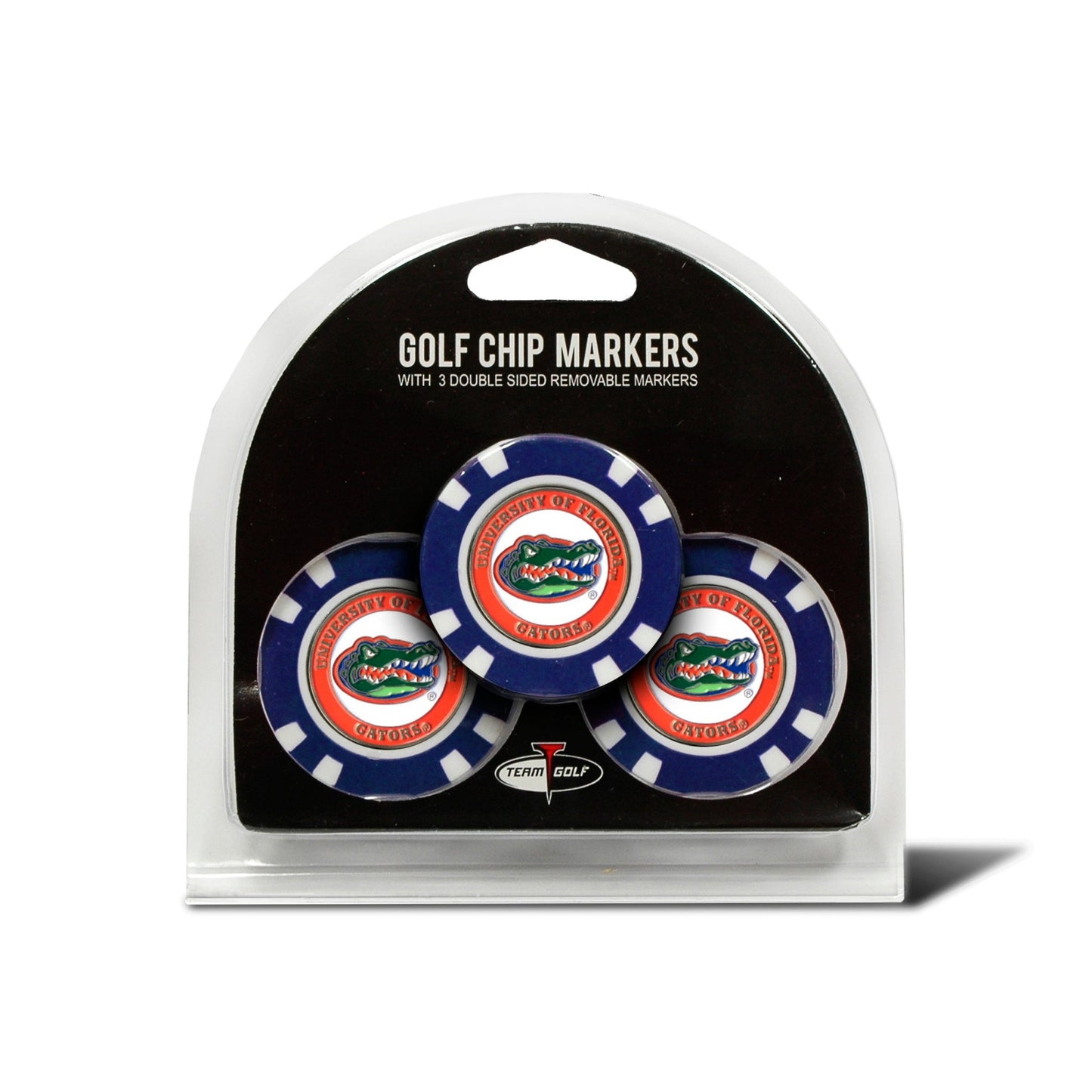 Team Golf Florida Ball Markers - 3 Pack Golf Chip Markers -