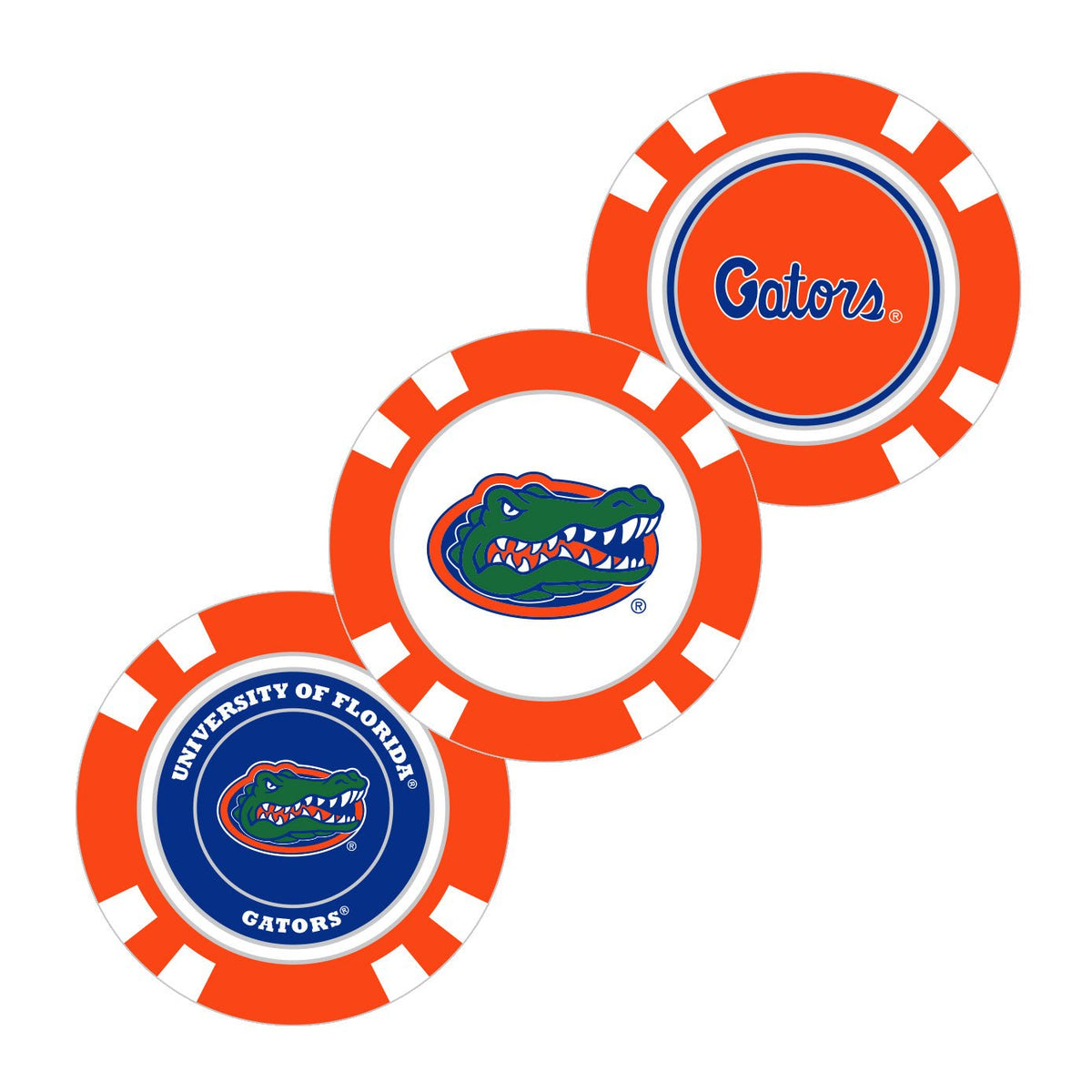 Team Golf Florida Ball Markers - Golf Chip Marker -
