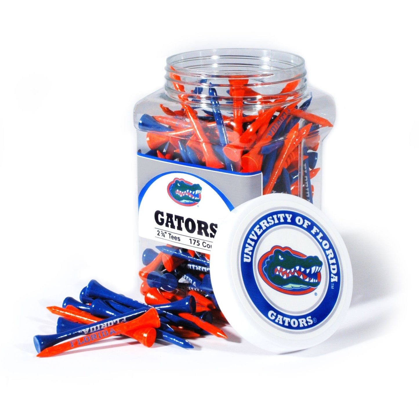 Team Golf Florida Golf Tees - 175 Tee Jar -