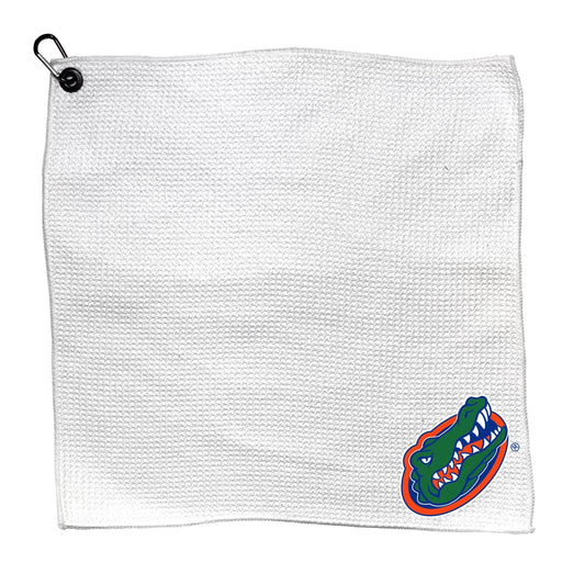 Team Golf Florida Golf Towels - Microfiber 15X15 White -