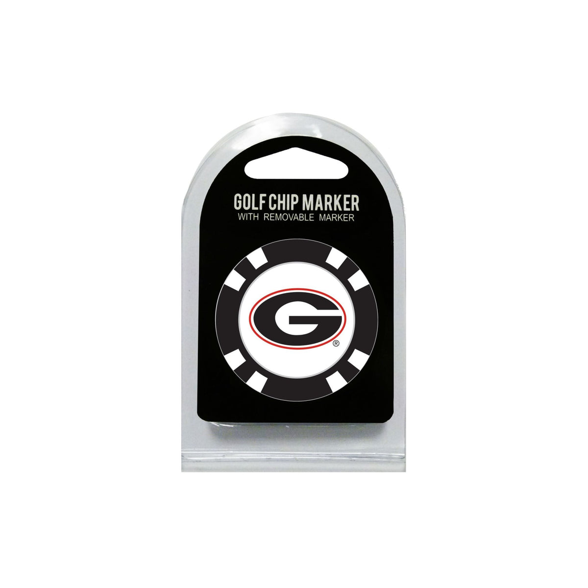 Team Golf Georgia Ball Markers - Golf Chip Marker -