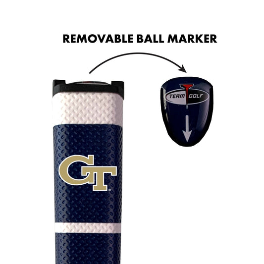 Team Golf Georgia Tech Putter Grips - Navy -