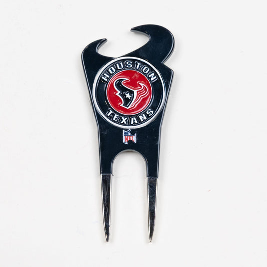Team Golf HOU Texans Divot Tools - Custom Shaped -