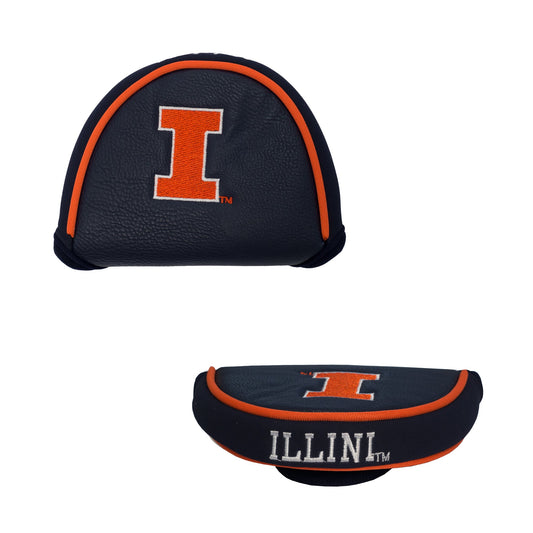 Team Golf Illinois Putter Covers - Mallet -