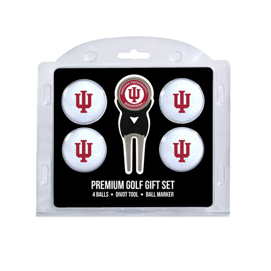Team Golf Indiana Golf Gift Sets - 4 Ball Gift Set -