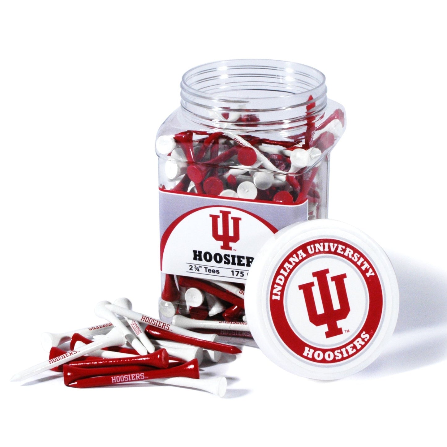 Team Golf Indiana Golf Tees - 175 Tee Jar -