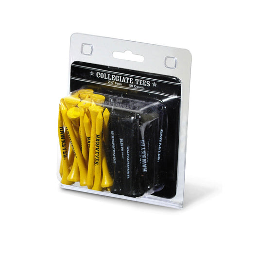 Team Golf Iowa Golf Tees - 50 Tee Pack -