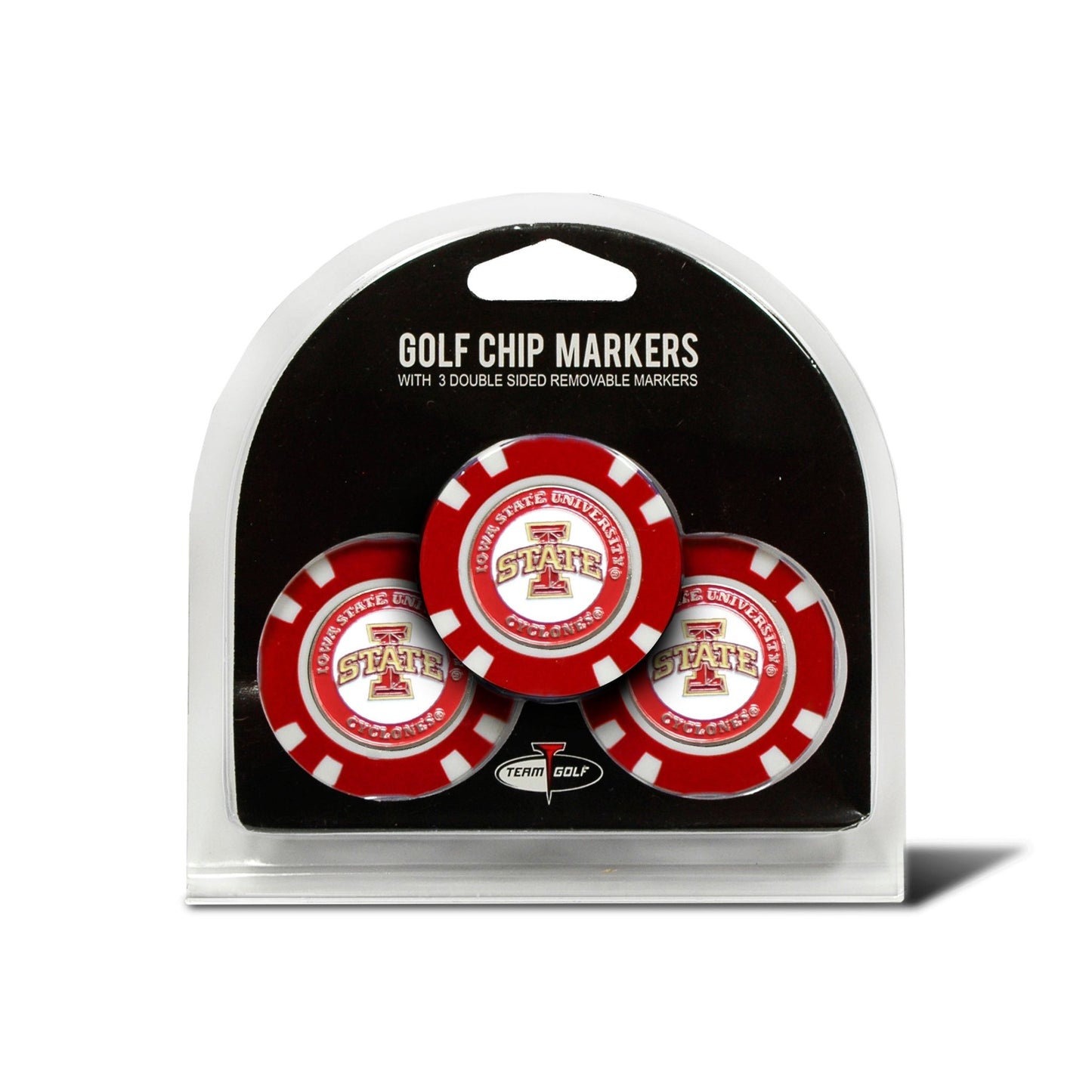 Team Golf Iowa St Ball Markers - Golf Chip Marker -