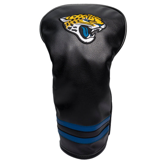 Team Golf Jacksonville Jaguars DR/FW Headcovers - Vintage Driver HC - Embroidered