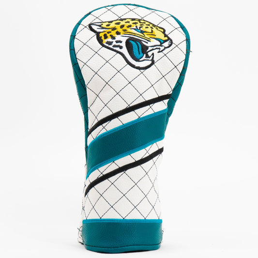 Team Golf Jacksonville Jaguars DR/FW Quilted Headcovers - Team Golf USA