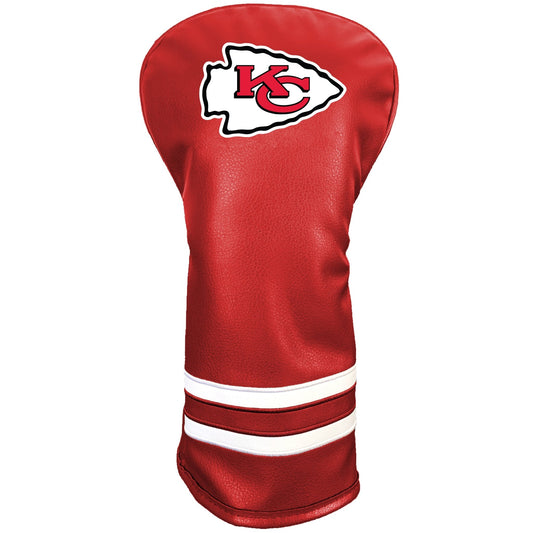 Team Golf Kansas City Chiefs DR/FW Headcovers - Vintage Driver HC - Printed Color