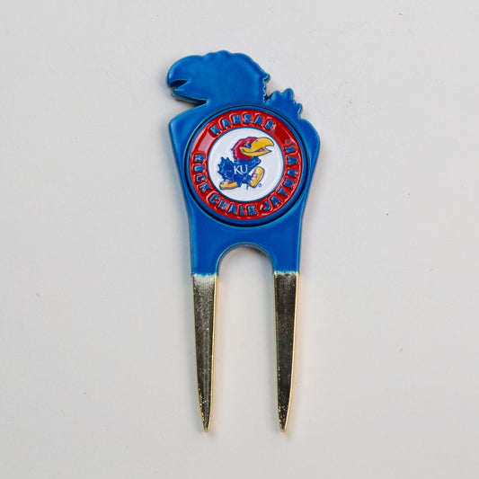 Team Golf Kansas Divot Tools - Custom Shaped -