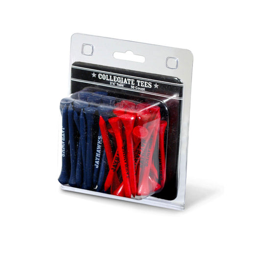 Team Golf Kansas Golf Tees - 50 Tee Pack -