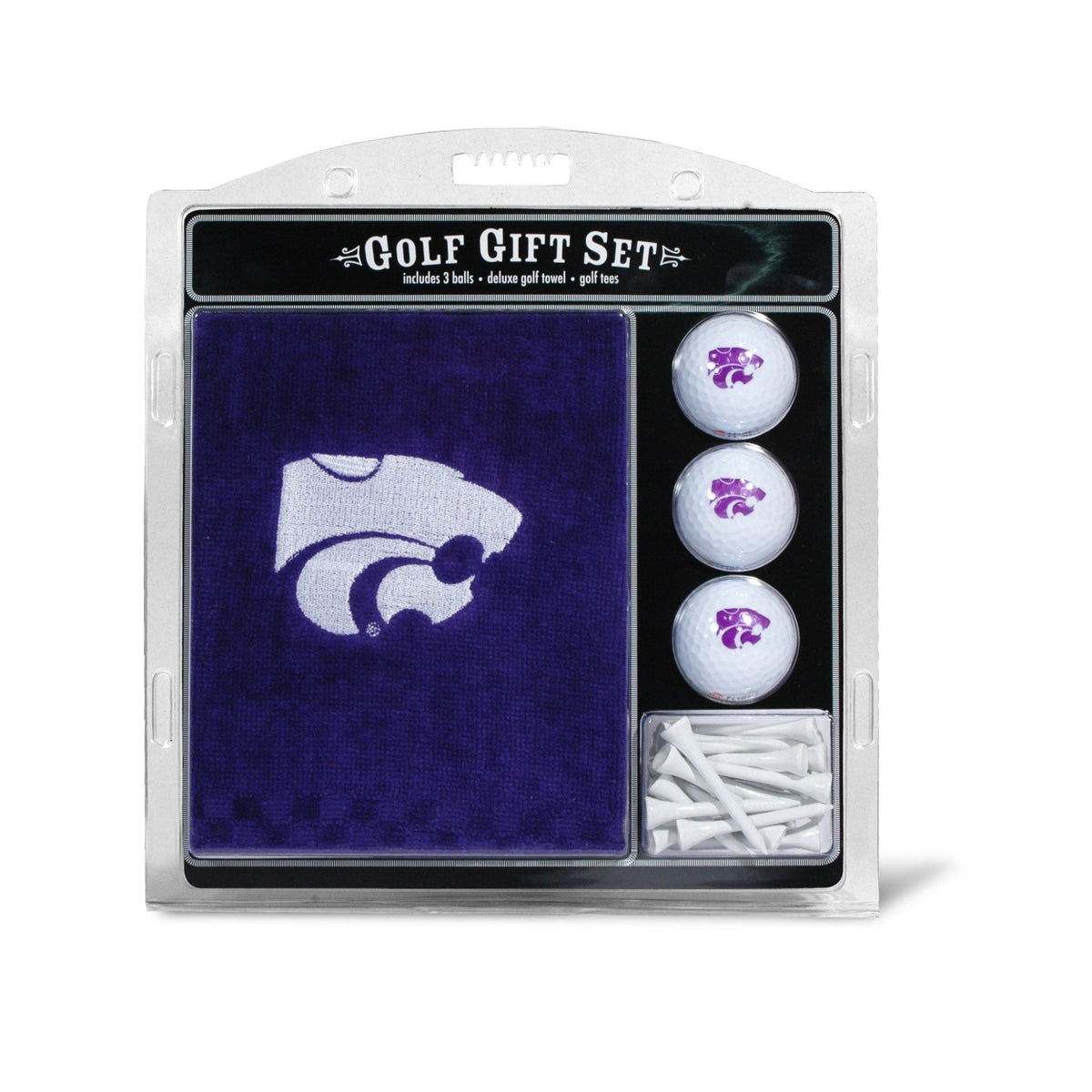 Team Golf Kansas St Golf Gift Sets - Embroidered Towel Gift Set -