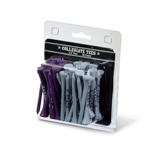 Team Golf Kansas St Golf Tees - 50 Tee Pack -