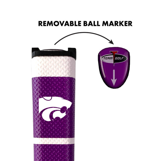 Team Golf Kansas St Putter Grips - White -