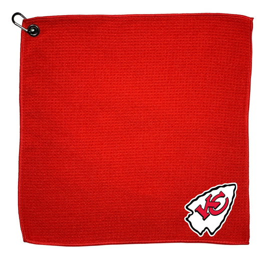 Team Golf KC Chiefs Golf Towels - Microfiber 15X15 Color -