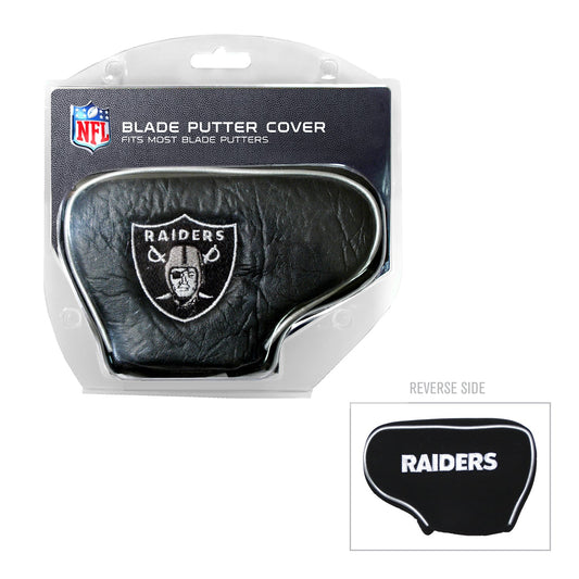 Team Golf Las Vegas Raiders Blade Putter Cover - -
