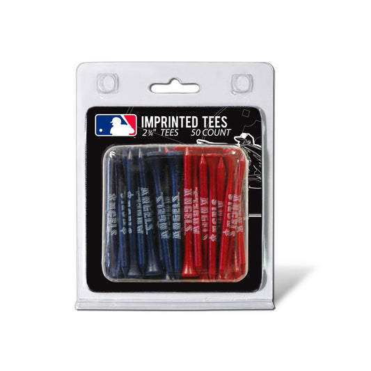 Team Golf Los Angeles Angels Golf Tees - 50 Tee Pack -