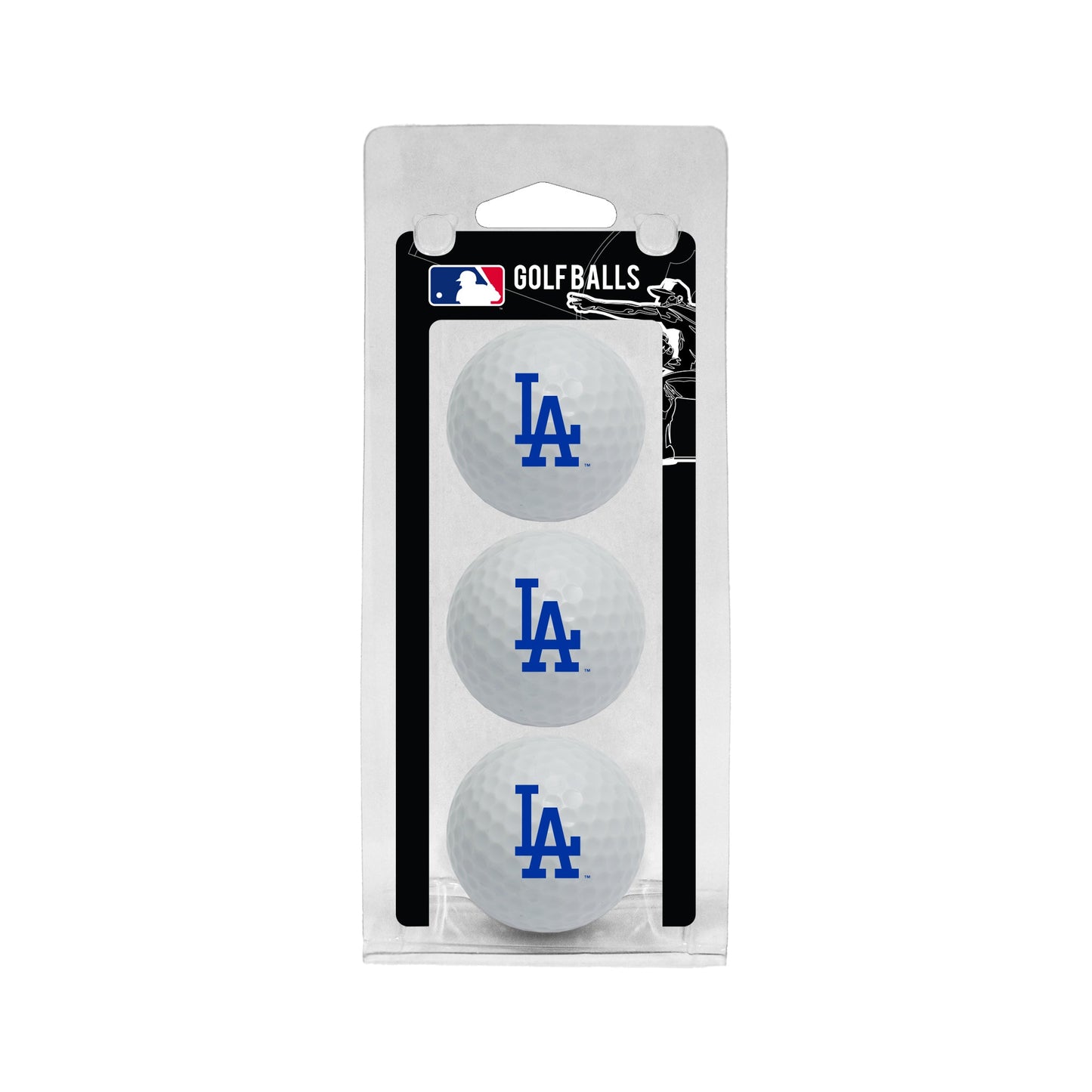 Team Golf Los Angeles Dodgers Golf Balls - 3 Pack - White