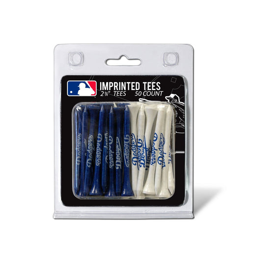 Team Golf Los Angeles Dodgers Golf Tees - 50 Tee Pack -