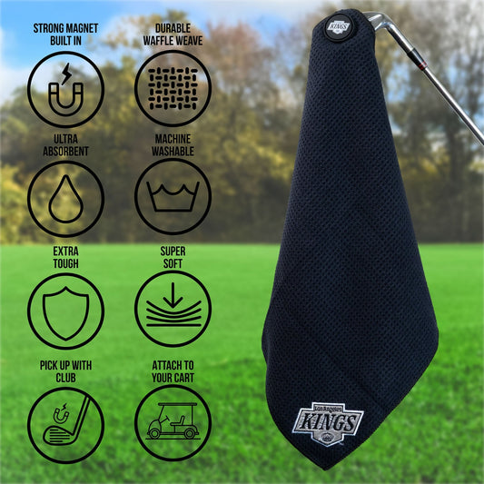 Team Golf Los Angeles Kings Magnetic Golf Towel - Team Golf USA